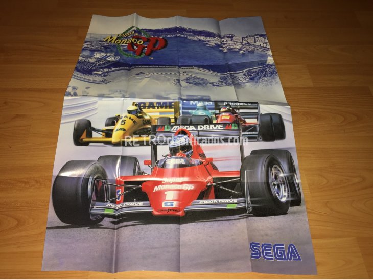 Poster Catalogo original Sega Mega Drive 2