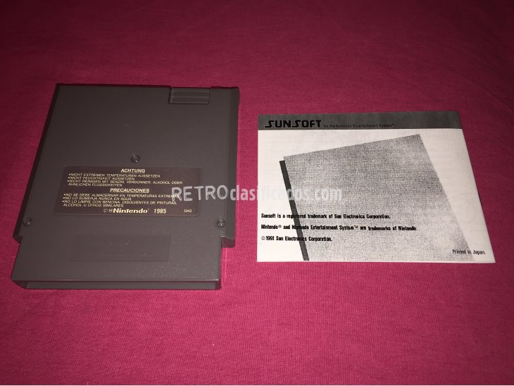 Ufouria juego original Nintendo NES 4