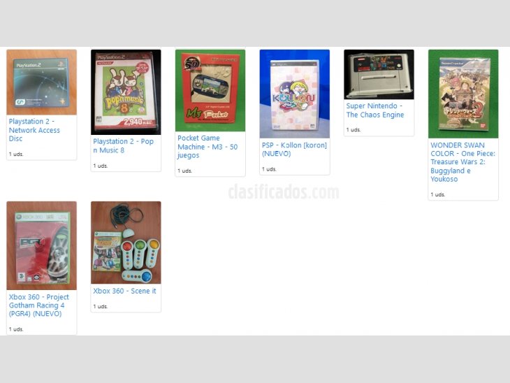 Lote de 49 juegos y consolas para varias plataformas 3