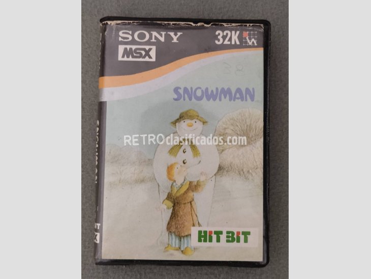 The Snowman, un cuento juego para MSX 1