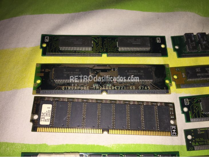 Modulos de memoria EDO RAM 2