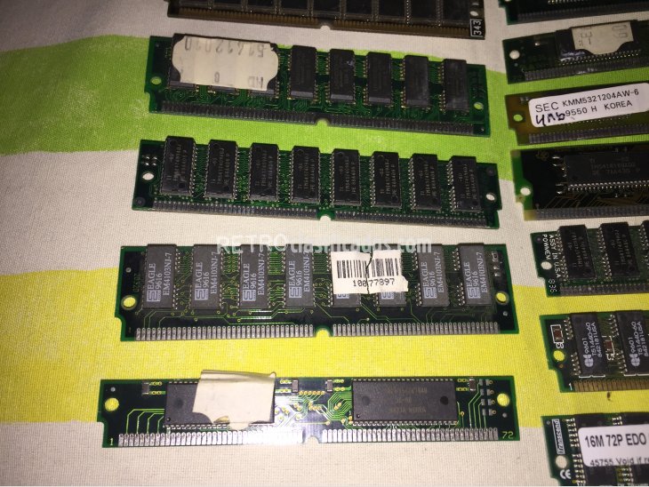 Modulos de memoria EDO RAM 3