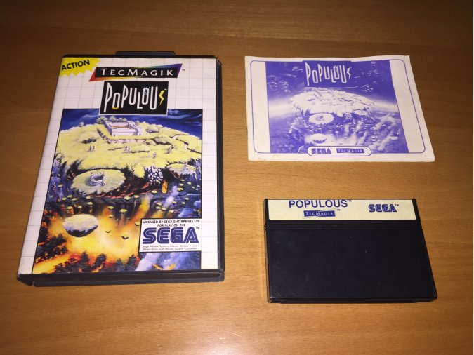 Populous original Sega Master System