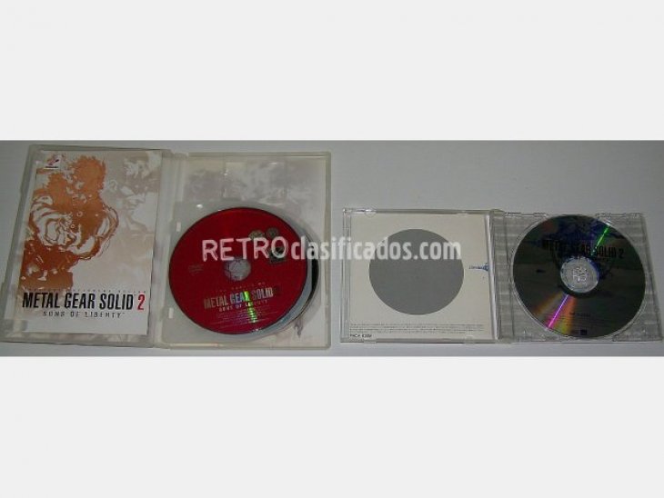 Metal Gear Solid 2 + DVD + BSO/OST 2