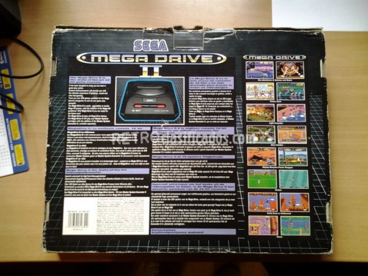 Consola Megadrive 2 Completa 3