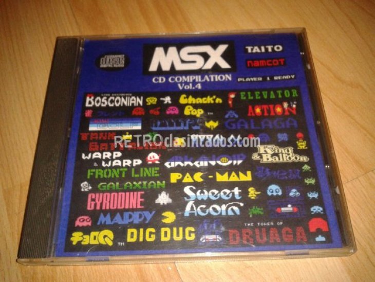 MSX CD COMPILATION -Vol 4.(TAITO-NAMCOT) 1