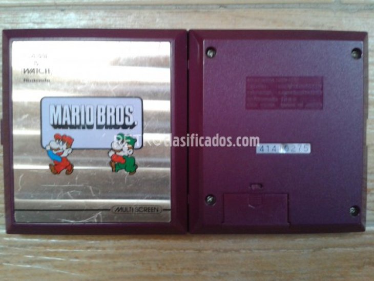 NINTENDO GAME WATCH MARIO BROS 2