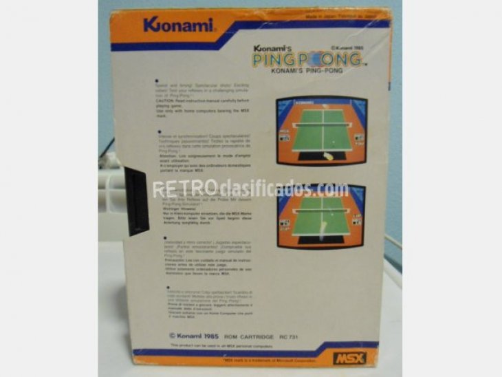 Konami’s Ping-Pong 2