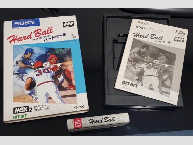 Hard Ball SONY MSX2 1987