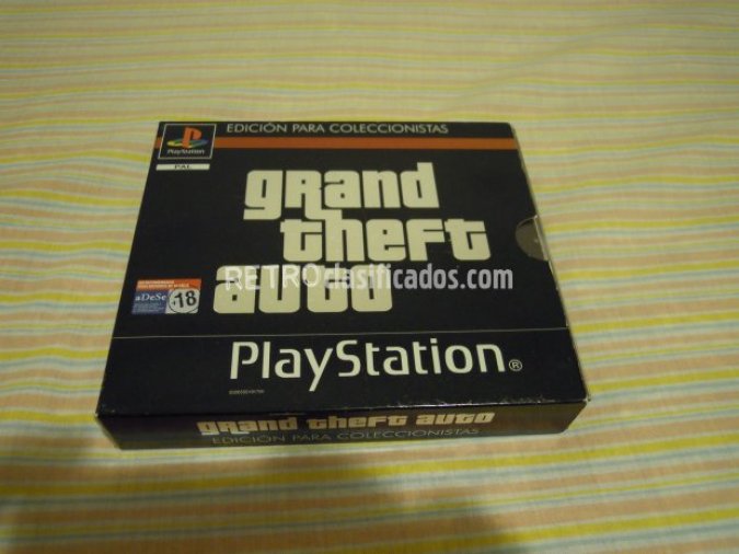 PS1 GRAND THEFT AUTO ED.COLECC. NUEVO