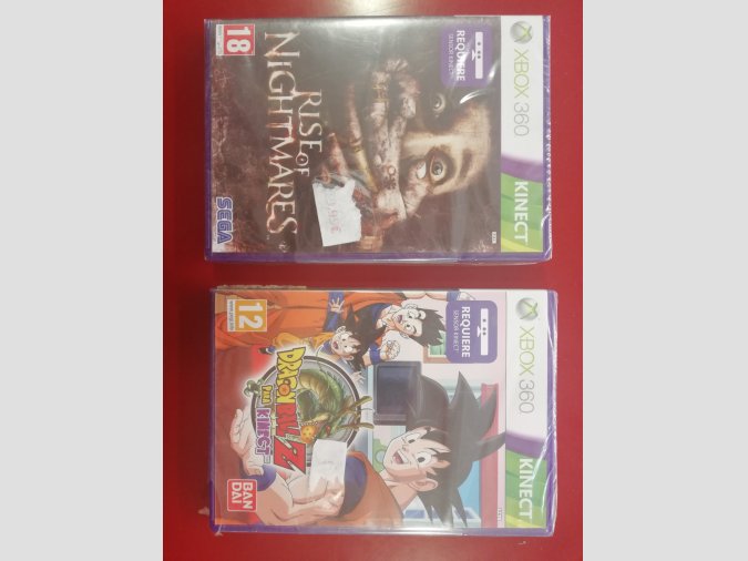 PACK 2 JUEGOS NUEVOS PARA KINETIC XBOX 360