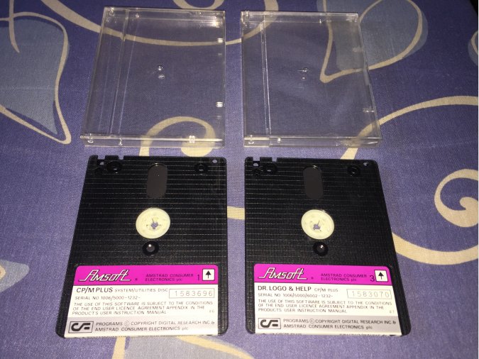 Discos originales Amstrad CPC Amsoft
