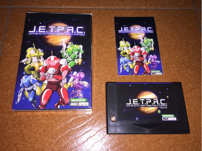 Jetpac juego original MSX