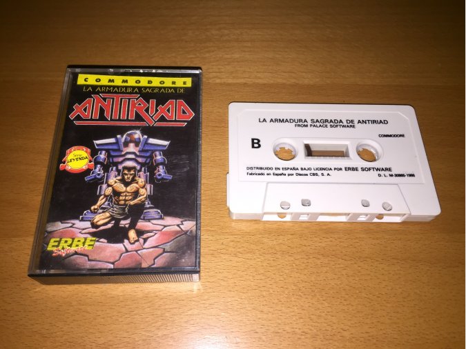 La Armadura Sagrada de Antiriad Commodore 64