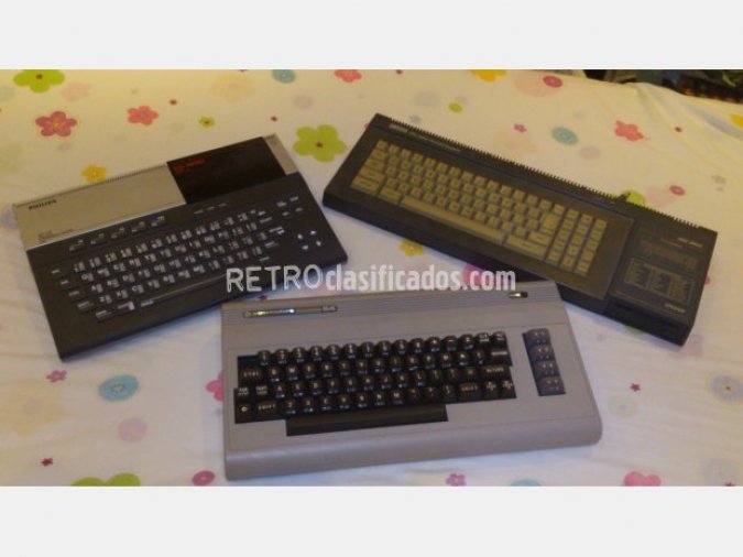 Amstrad 6128, commodore64, philips 8010