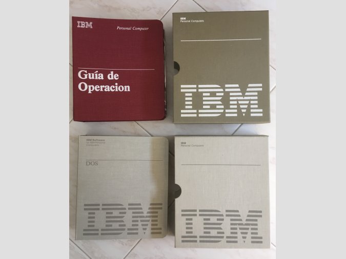 MANUALES IBM COMO NUEVOS