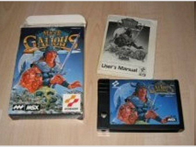 BUSCO The Maze OF Galious MSX Versión MINI BOX