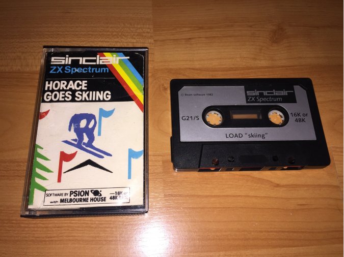 Horace Goes Sking juego original Spectrum