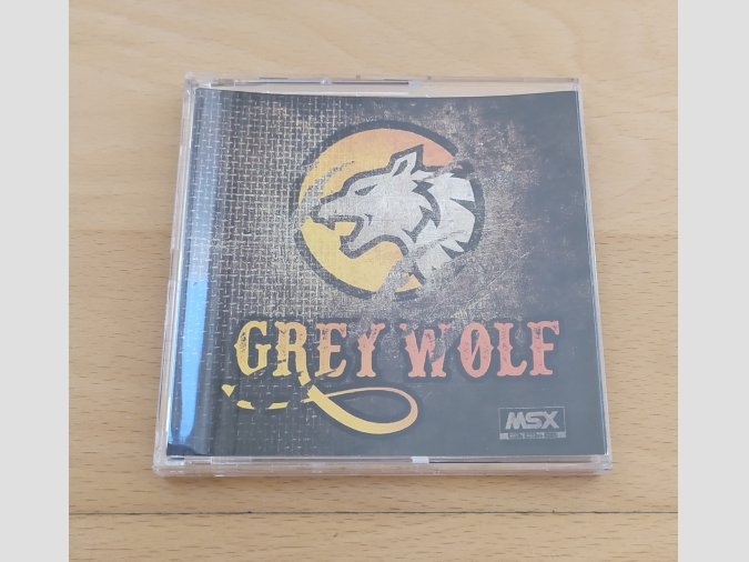 Juego MSX Disco Grey Wolf Homebrew