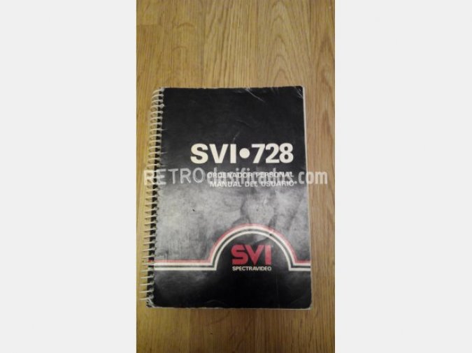 Manual de usuario MSX SVI 728 en español