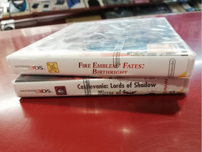 PACK CASTLEVANIA LORDS OF+FIRE EMBLENFATES NUEVOS N3DS