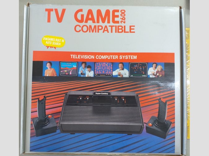 Consola para la TV con 256 juegos incorporados compatible At