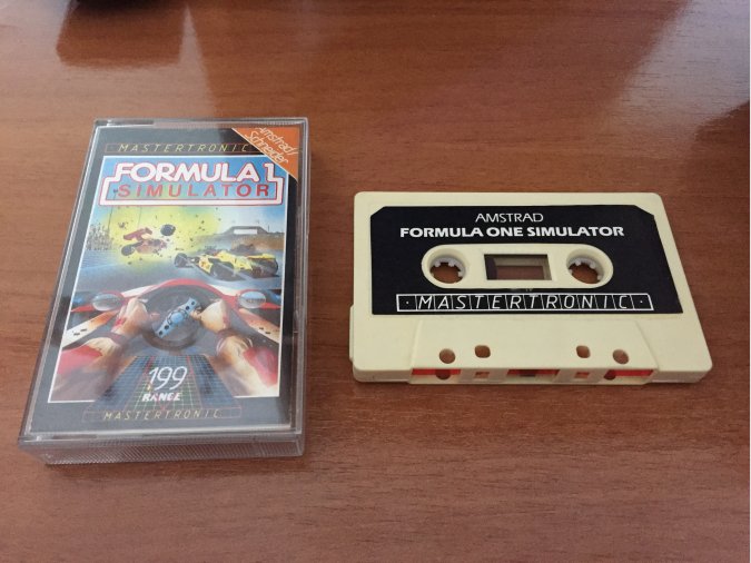 Formula 1 Simulator juego original Amstrad