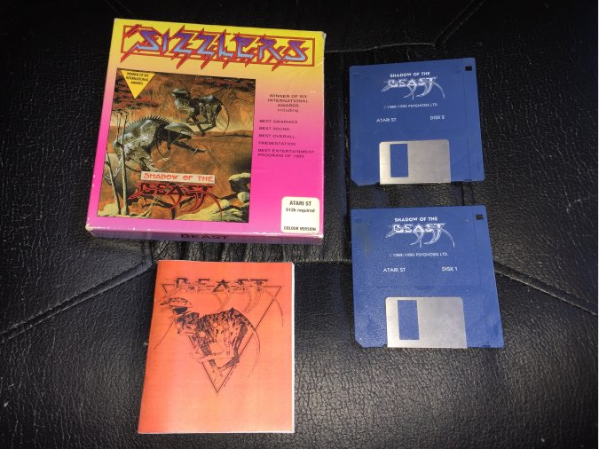 Shadow of the Beast juego original Atari ST