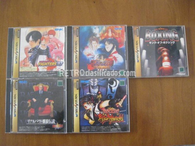 Juegos saturn japoneses