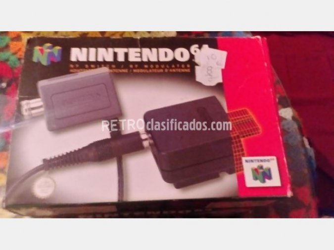 CABLE ANTENA RF NINTENDO 64 NUEVO