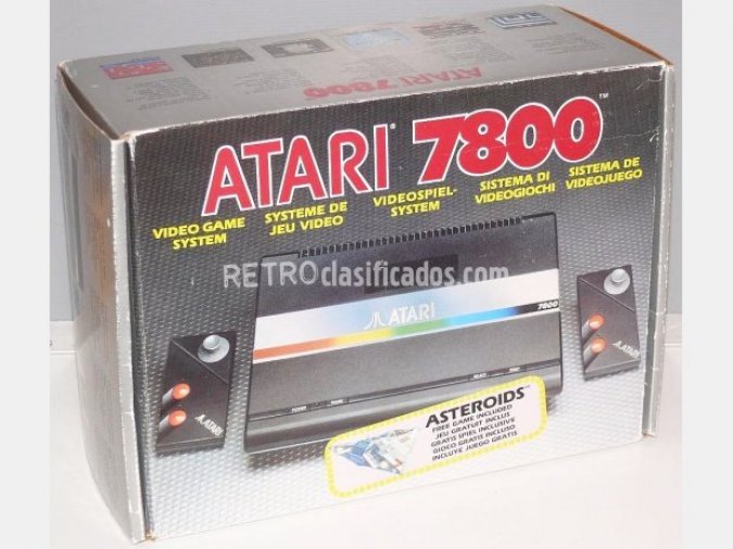Consola ATARI 7800 [PAL] [como nueva]