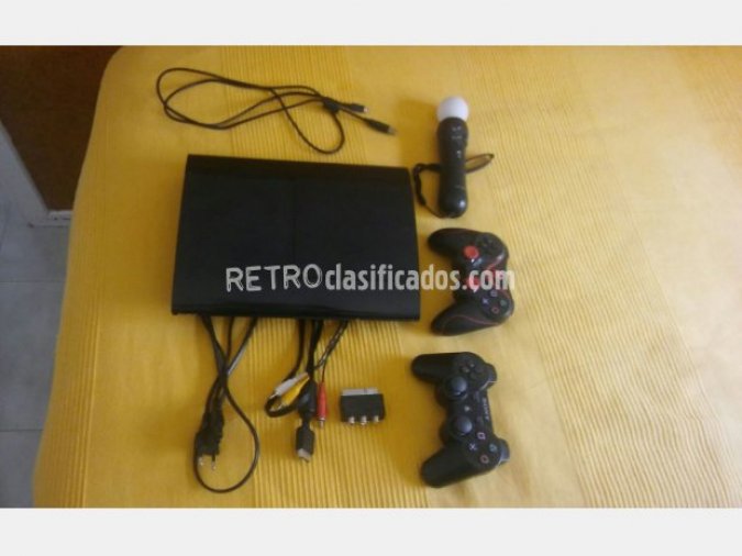PS3 1.000GB + Juegos + Accesorios