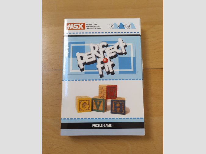 Juego MSX Perfect Fit Paxanga Homebrew