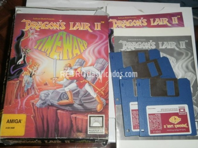 DRAGONS LIAR 2 TIME WARP para AMIGA