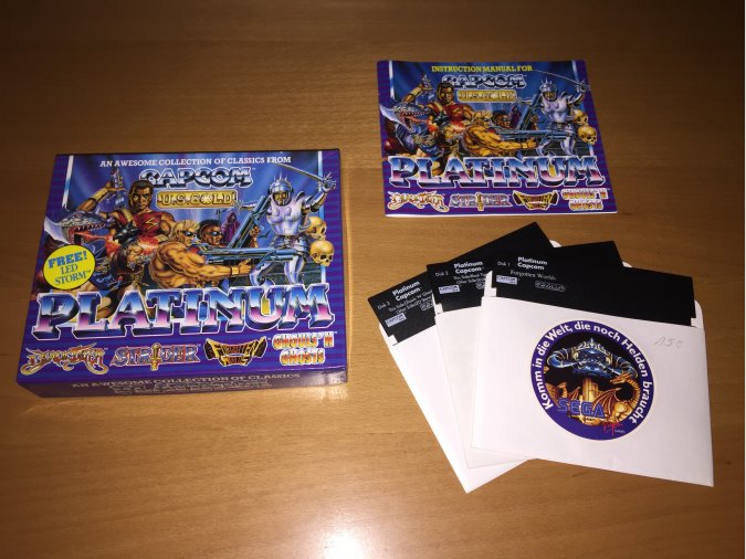 Capcom Platinum juego original Commodore 64