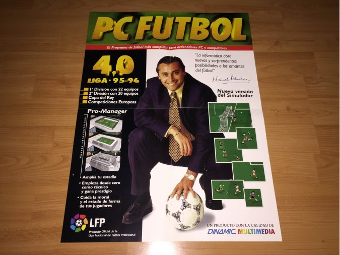 Poster PC Futbol 4.0