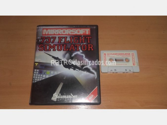 MSX - 737 FLIGHT SIMULATOR(CAJA GIGANTE)