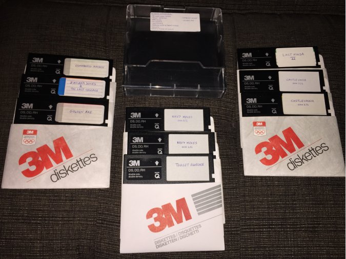 Lote de juegos Commodore 64