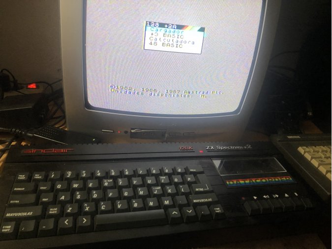 Spectrum sinclair plus 2 con juegos