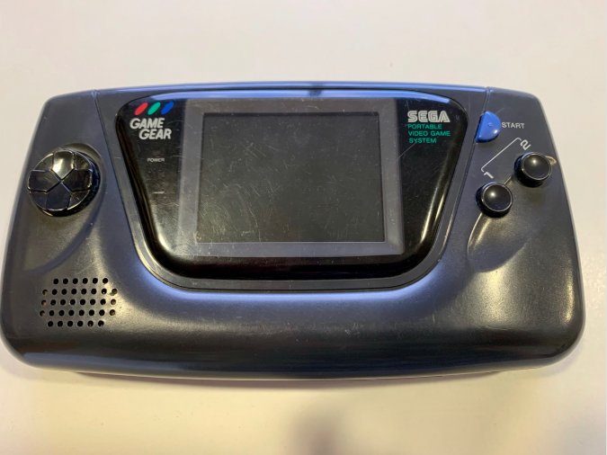 Sega Game Gear averiada
