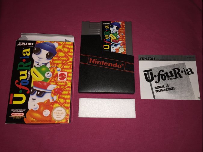 Ufouria juego original Nintendo NES