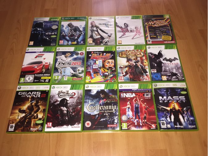 Juegos originales completos XBox 360