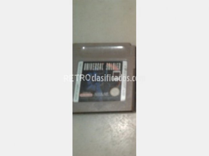 UNIVERSAL SOLDIER (TURRICAN) GAMEBOY VENDIDO