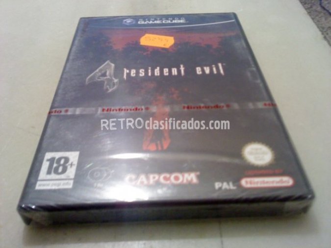 RESIDENT EVIL 4 GC NUEVO A ESTRENAR VENDIDO