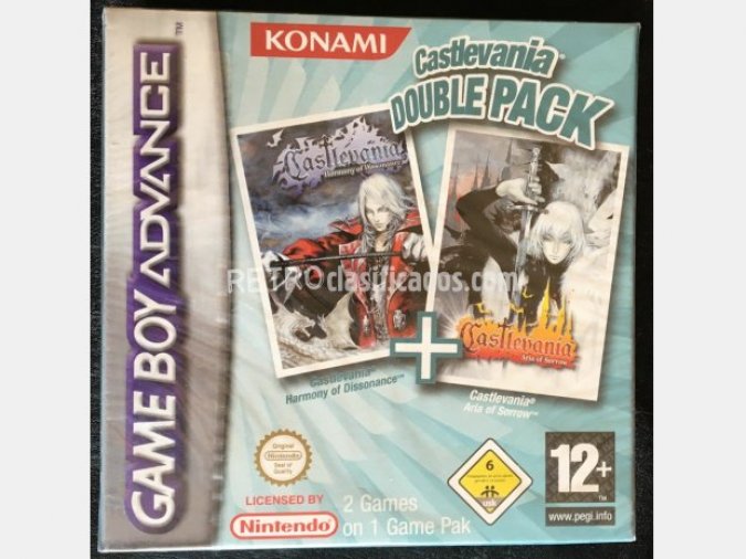 Castlevania Double Pack - GBA Precintado