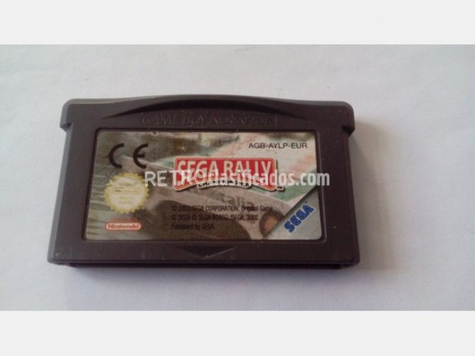 GAMEBOY ADVANCE SEGA RALLY GBA GAME BOY