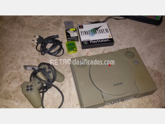 PS1 + mando + chip