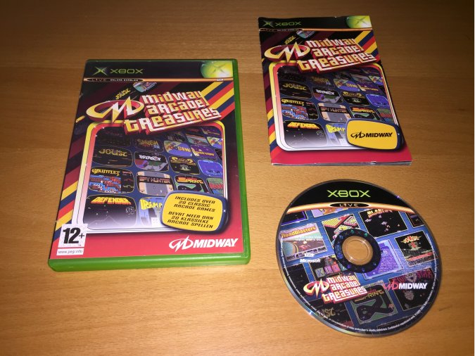 Midway Arcade Treasures juego original XBOX