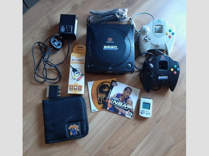 Dreamcast Black Sega SPORTS Edition