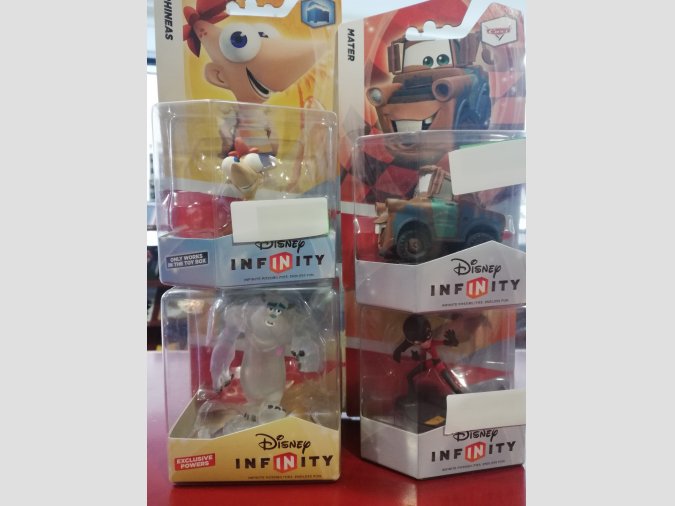 PACK 4 MUÑECOS INFINITY NUEVOS